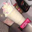 Raspberry Ruffle Milkshake
